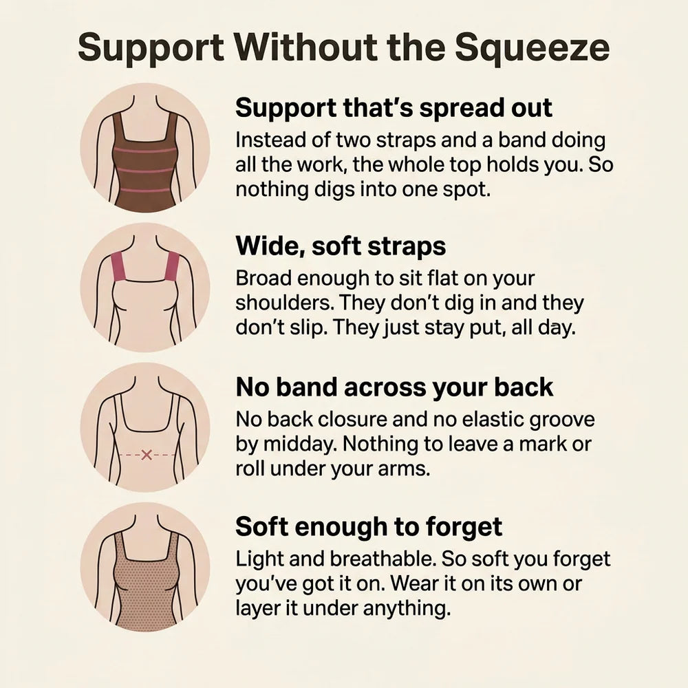 Tanks Built-In Bra Comfort Shaper Tank