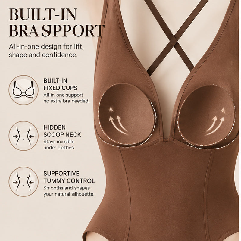 🔥 Limited-Time Sale | Invisible U-Shaped Deep V Bra