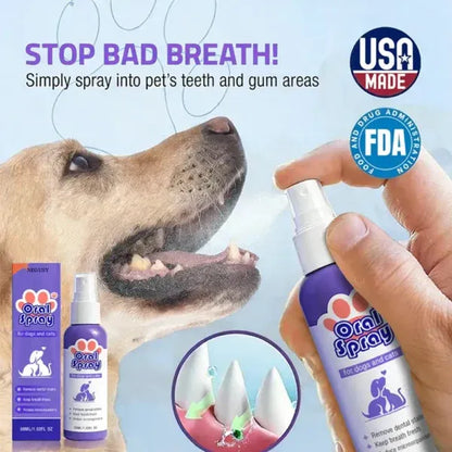 Teeth Cleaning Spray for Pets