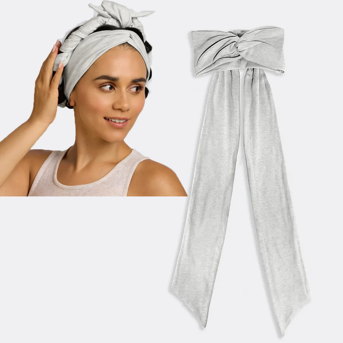 Black Set & Flow Active Curling Headband
