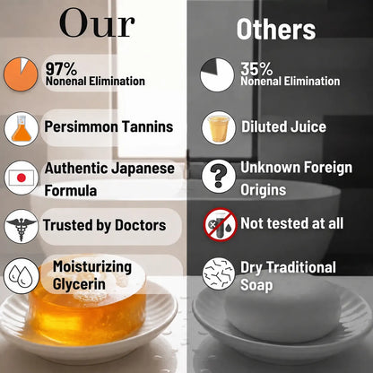 Deodorizing Soap with Persimmon